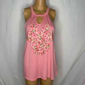 Disney Boutique Minnie Mouse Floral Lace Tank Top